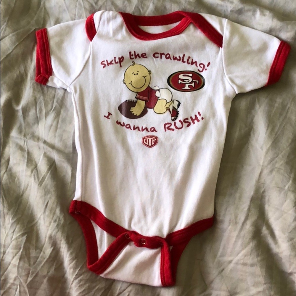 49ers onesie 6 months